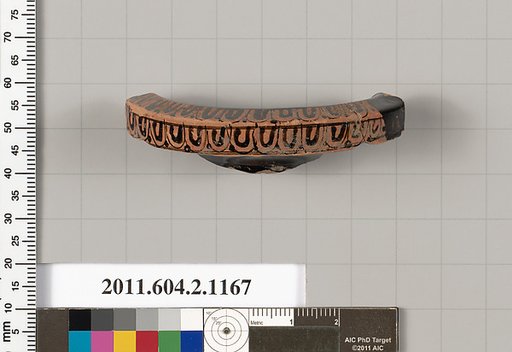 Terracotta fragment of an oinochoe (jug)