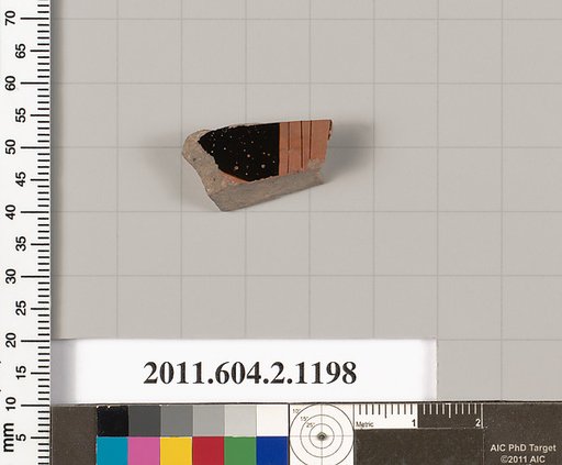 Terracotta fragment from an open shape