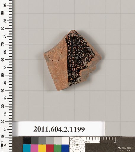 Terracotta fragment from an open shape