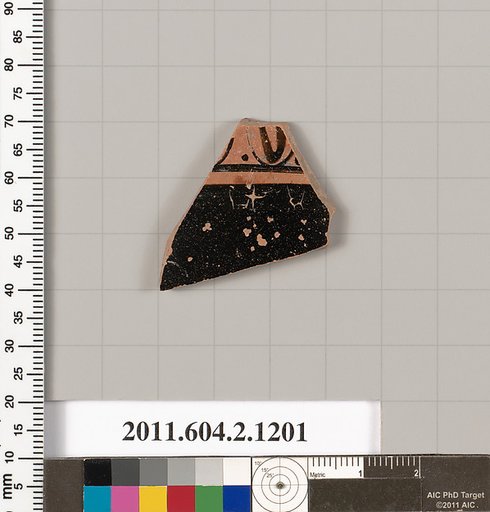 Terracotta fragment from an open shape