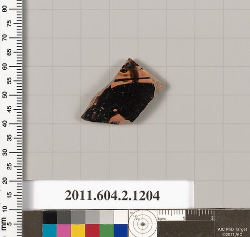 Terracotta fragment from an open shape
