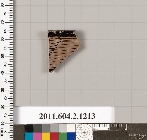 Terracotta fragment from a kantharos: head vase
