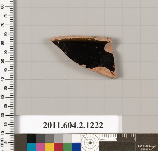 Terracotta fragment from a kantharos: head vase