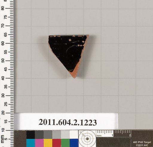 Terracotta fragment from a kantharos: head vase?