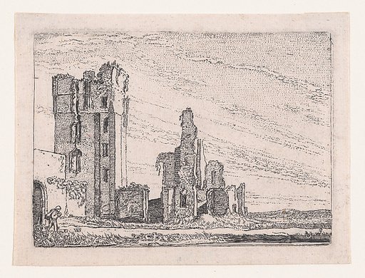 Het Huys te Kleef bij Haarlem, from Verscheyden Landtschapjes (Various Little Landscapes), Plate 3