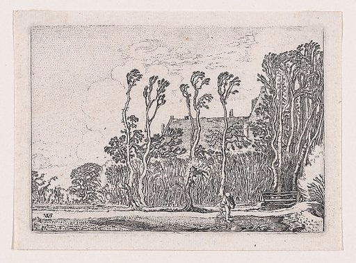The Sower, from Verscheyden Landtschapjes (Various Little Landscapes), Plate 5