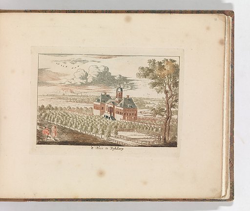 ' 't Huis te Ryksdorp' , in: Tooneel Der Voornaamste Nederlands Huizen, En Lust Hoven, Naar T Leven Afgebeeld