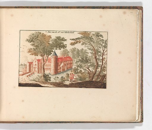 ' 't Huis van de Hr van Klinkerland', in: Tooneel Der Voornaamste Nederlands Huizen, En Lust Hoven, Naar T Leven Afgebeeld