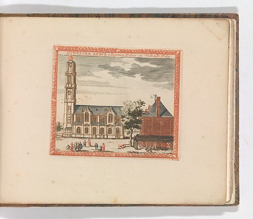 'D' Wester Kerck', in: Tooneel Der Voornaamste Nederlands Huizen, En Lust Hoven, Naar T Leven Afgebeeld