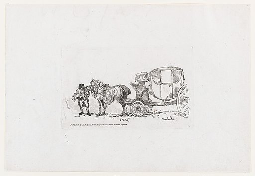 A Hack, from The Rhedarium, or, A New Book of Horses and Carriages