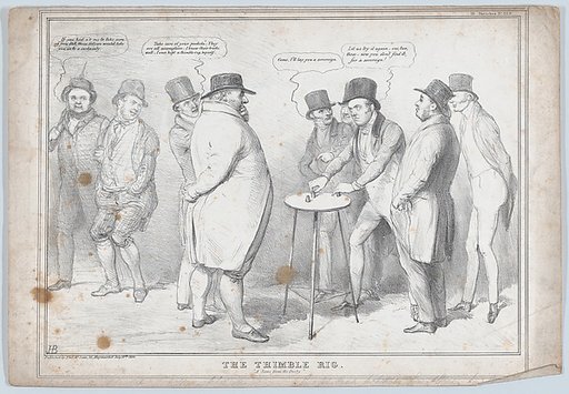 The Thimble Rig: "A Scene from the Derby"