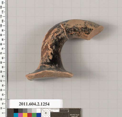 Terracotta fragment of a skyphos (deep drinking cup)