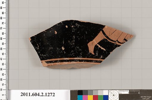 Terracotta fragment of a skyphos (deep drinking cup)