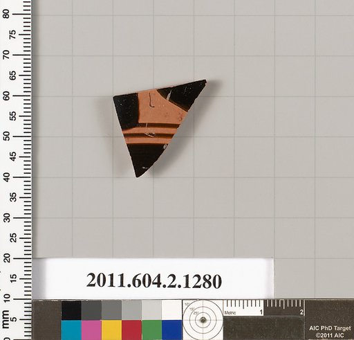 Terracotta fragment of a skyphos (deep drinking cup)