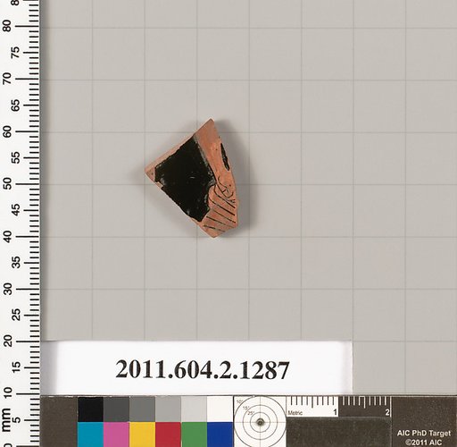 Terracotta fragment of a skyphos (deep drinking cup)