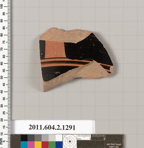 Terracotta fragment of a skyphos (deep drinking cup)