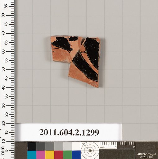 Terracotta fragment of a skyphos (deep drinking cup)