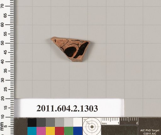 Terracotta fragment of a skyphos (deep drinking cup)