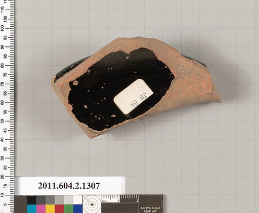 Terracotta fragment of a skyphos (deep drinking cup)
