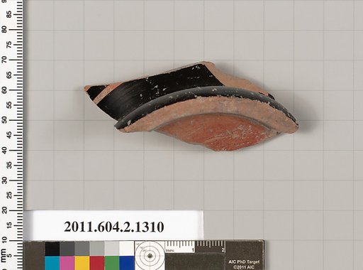 Terracotta fragment of a skyphos (deep drinking cup)
