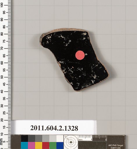 Terracotta fragment of a skyphos (deep drinking cup)