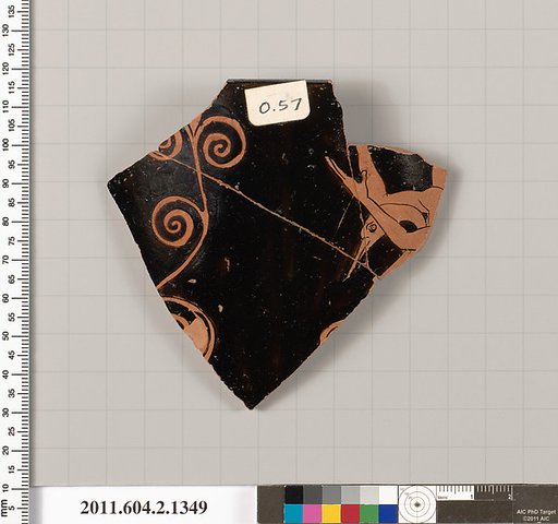 Terracotta fragment of a skyphos (deep drinking cup)