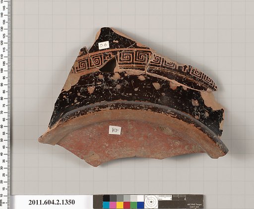 Terracotta fragment of a skyphos (deep drinking cup)