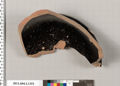Terracotta fragment of a skyphos (deep drinking cup)
