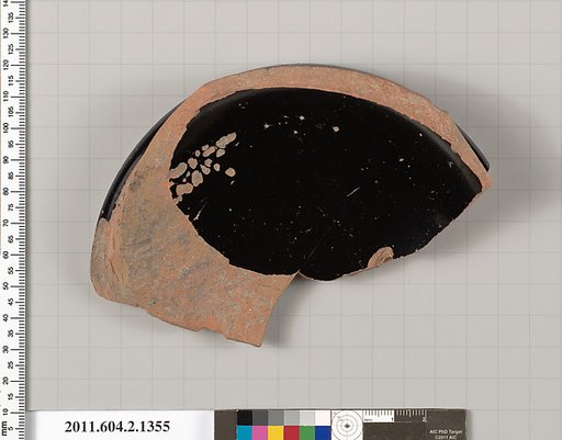 Terracotta fragment of a skyphos (deep drinking cup)