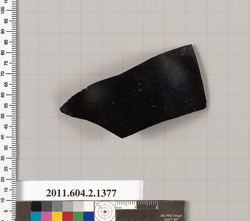 Terracotta fragment of a skyphos (deep drinking cup)