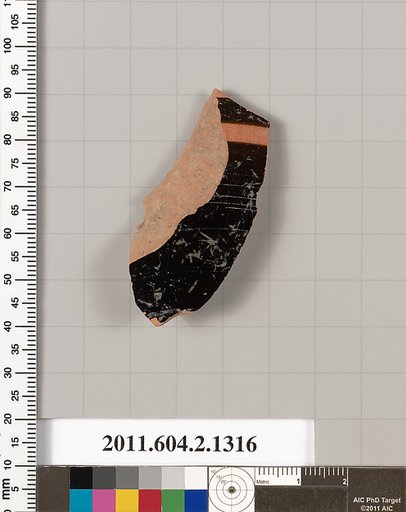 Terracotta fragment of a skyphos (deep drinking cup)