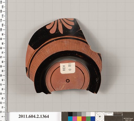 Terracotta fragment of a skyphos (deep drinking cup)