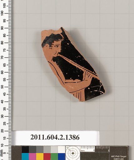 Terracotta fragment of a skyphos (deep drinking cup)