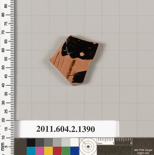 Terracotta fragment of a skyphos (deep drinking cup)