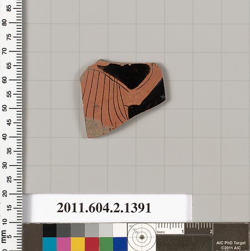 Terracotta fragment of a skyphos (deep drinking cup)