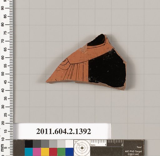 Terracotta fragment of a skyphos (deep drinking cup)