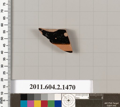 Terracotta fragment of a skyphos (deep drinking cup)