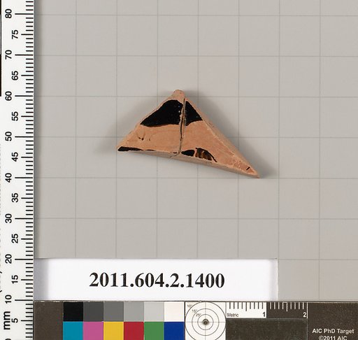 Terracotta fragment of a skyphos (deep drinking cup)