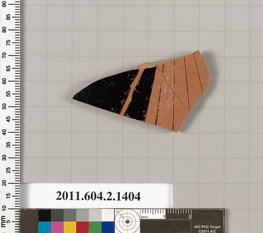 Terracotta fragment of a skyphos (deep drinking cup)