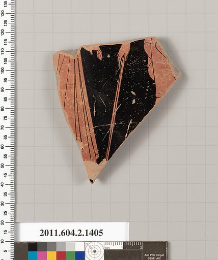 Terracotta fragment of a skyphos (deep drinking cup)
