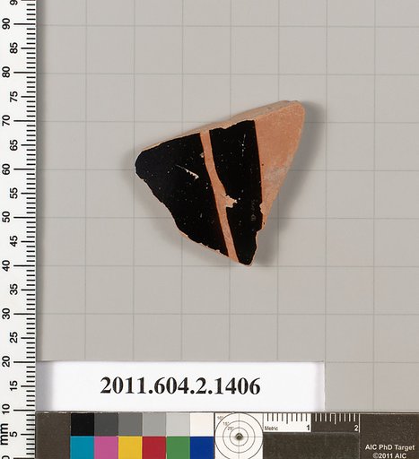 Terracotta fragment of a skyphos (deep drinking cup)