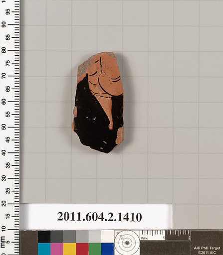 Terracotta fragment of a skyphos (deep drinking cup)