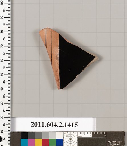 Terracotta fragment of a skyphos (deep drinking cup)