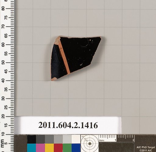 Terracotta fragment of a skyphos (deep drinking cup)
