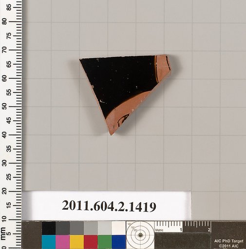 Terracotta fragment of a skyphos (deep drinking cup)