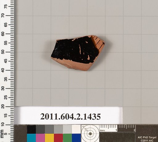 Terracotta fragment of a skyphos (deep drinking cup)