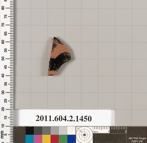 Terracotta fragment of a skyphos (deep drinking cup)