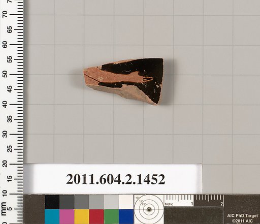 Terracotta fragment of a skyphos (deep drinking cup)
