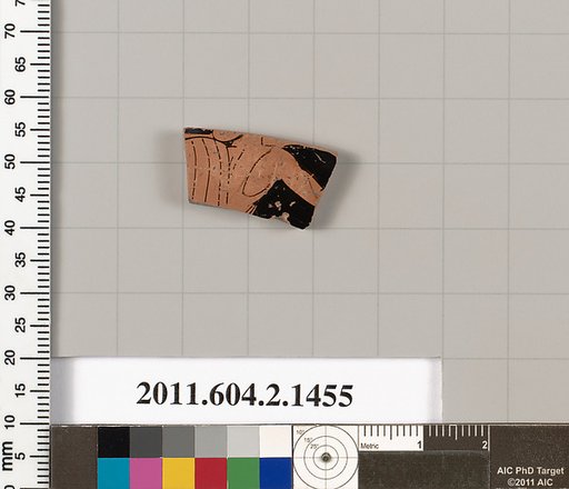 Terracotta fragment of a skyphos (deep drinking cup)