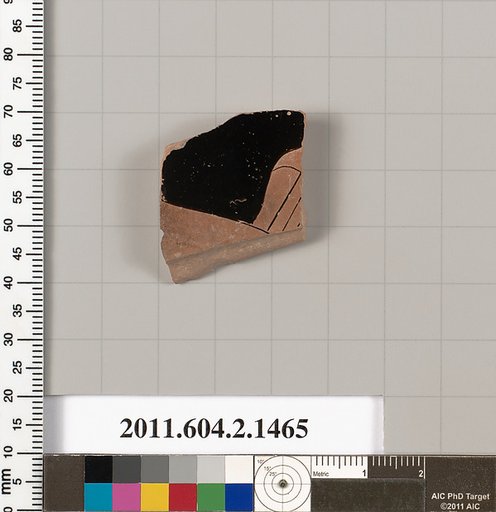 Terracotta fragment of a skyphos (deep drinking cup)